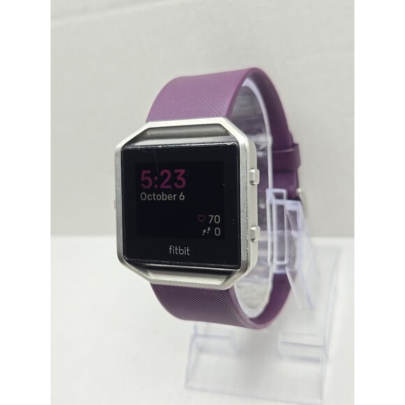 Fitbit Blaze FB502 Smart Fitness Watch Heart Rate Tracker Tested No Charger - Picture 2 of 11